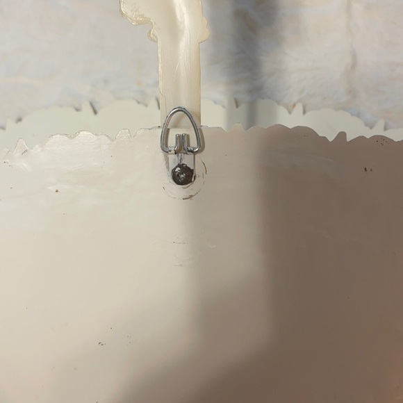 Vintage Syroco Style Victorian Parasol Umbrella MCM Wall Pocket/Planter Hanging - Picture 6 of 8